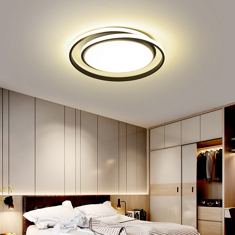 Modern Style Twisted Line Flush Mount Lighting for Living Room Bedroom