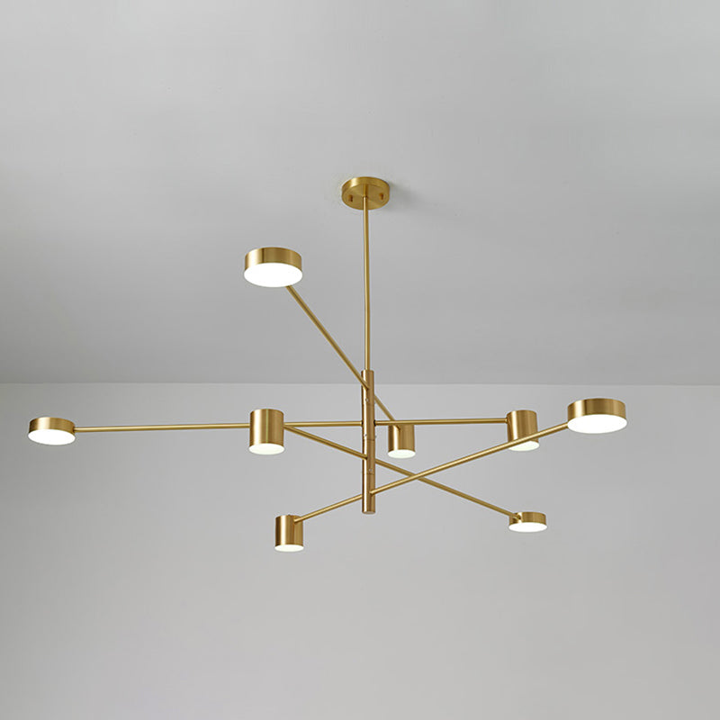 Acryliques luminaires de pendentif contemporain