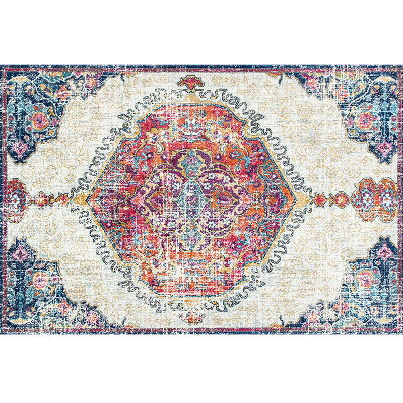 Tapis de style ethnique traditionnel tapis polyester