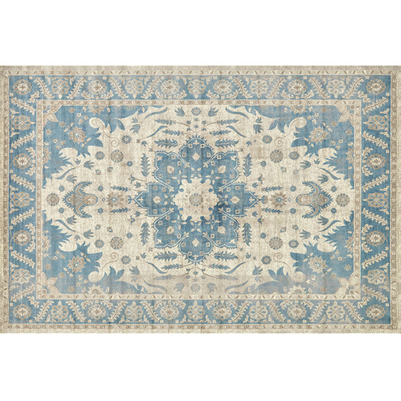 Tapis de style ethnique traditionnel tapis polyester