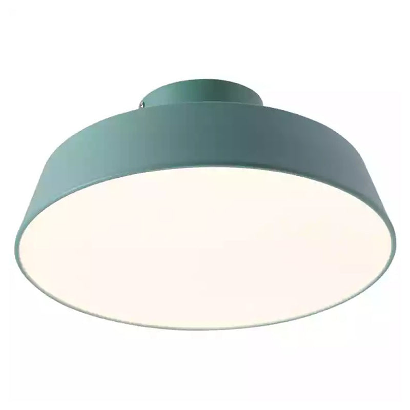 Lampada a soffitto a filo metallico Stile Nordic LED Flush Monte Luce per camera da letto