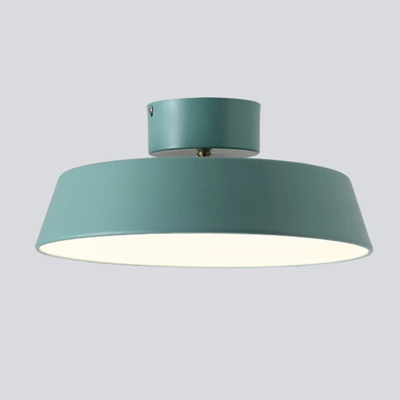 Lampada a soffitto a filo metallico Stile Nordic LED Flush Monte Luce per camera da letto