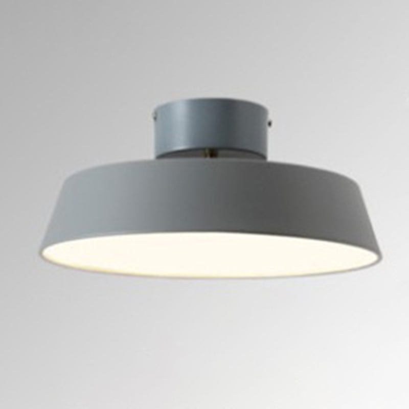 Lampada a soffitto a filo metallico Stile Nordic LED Flush Monte Luce per camera da letto