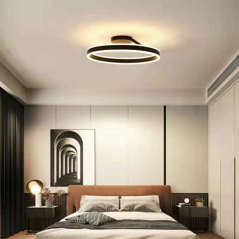 Flush Lighting Modernism Metal Led Ceiling Flush Mount Light for Bedroom