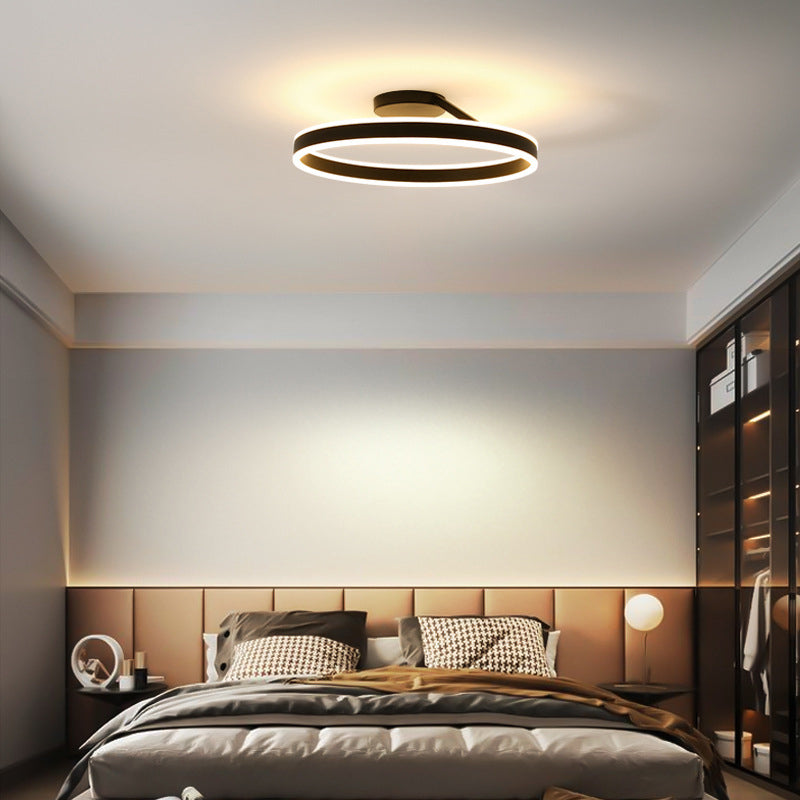 Flush Lighting Modernism Metal Led Ceiling Flush Mount Light for Bedroom