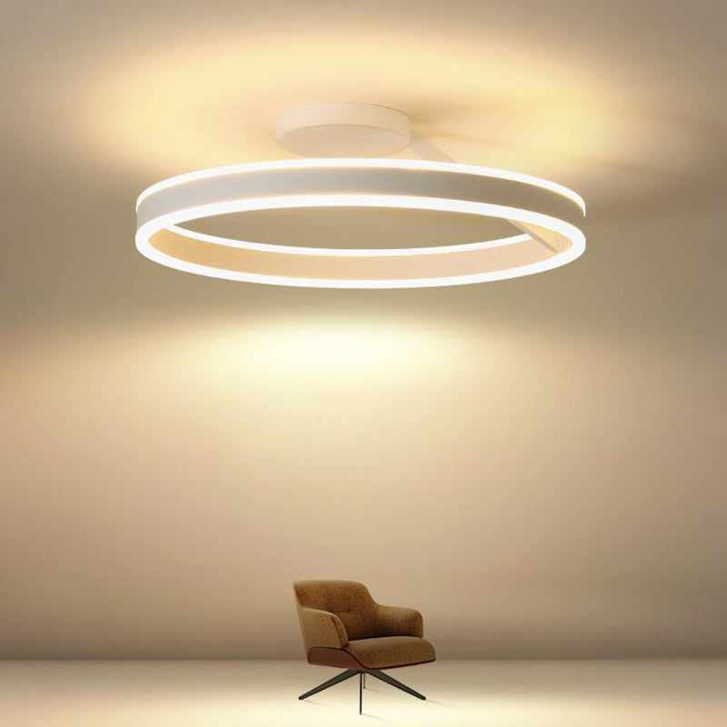 Flush Lighting Modernism Metal Led Ceiling Flush Mount Light for Bedroom