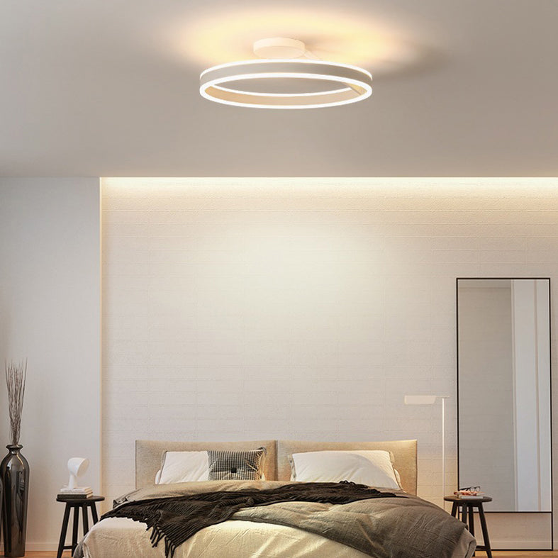 Éclairage à lutte modernisme plafond LED Metal Light Light For Bedroom