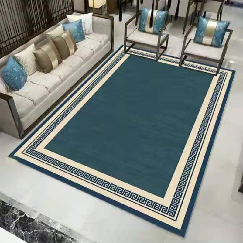 Tapis de tapis noir oriental