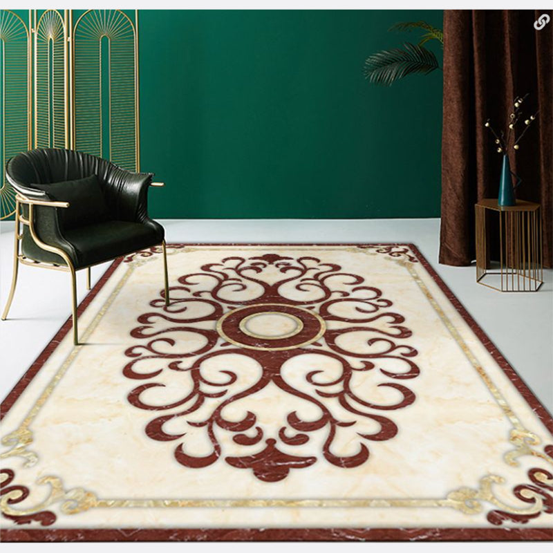 Tapis de tapis noir oriental