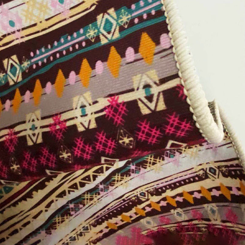 Bohemian Tribal Totem Teppich Klassiker Teppich Polyester Flecken widerstandsfähiger Innenteppich für Wohnzimmer