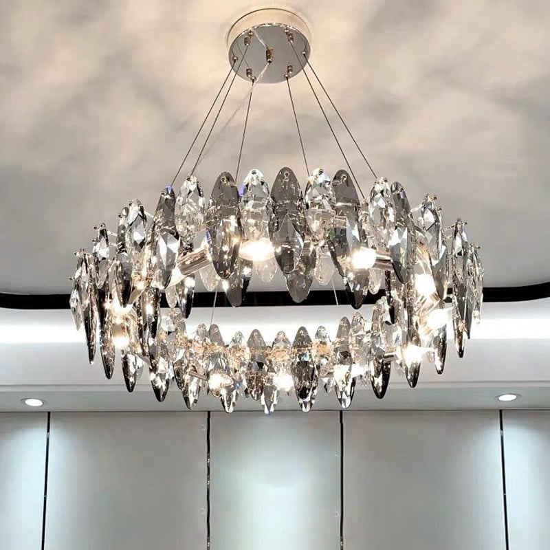 Modern Chandeliers For Dining Room Circular Chandelier Hanging Pendant Lights