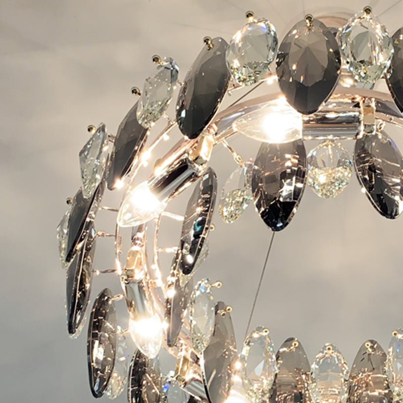 Modern Chandeliers For Dining Room Circular Chandelier Hanging Pendant Lights