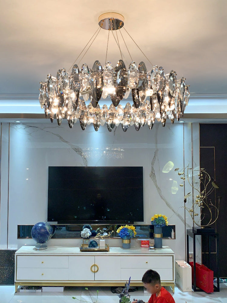 Modern Chandeliers For Dining Room Circular Chandelier Hanging Pendant Lights