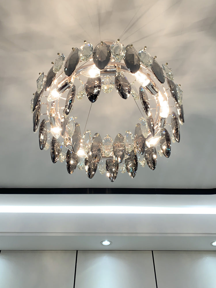 Modern Chandeliers For Dining Room Circular Chandelier Hanging Pendant Lights