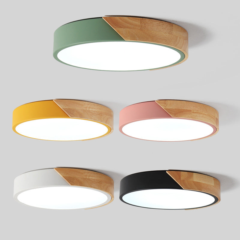 1-lichts acryl inbouwplafondlamp ronde moderne stijl inbouwverlichting
