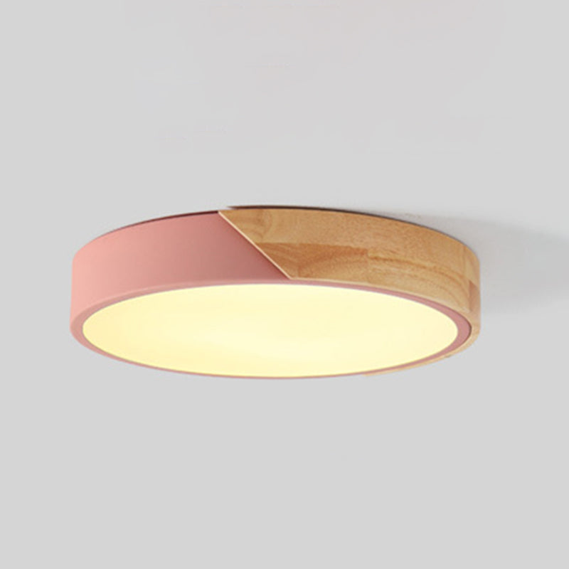 1-Licht-Acryl-Unterputz-Deckenleuchte, runde Unterputz-Beleuchtung im modernen Stil