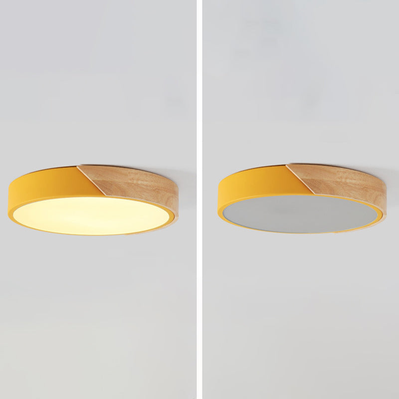 1-lichts acryl inbouwplafondlamp ronde moderne stijl inbouwverlichting