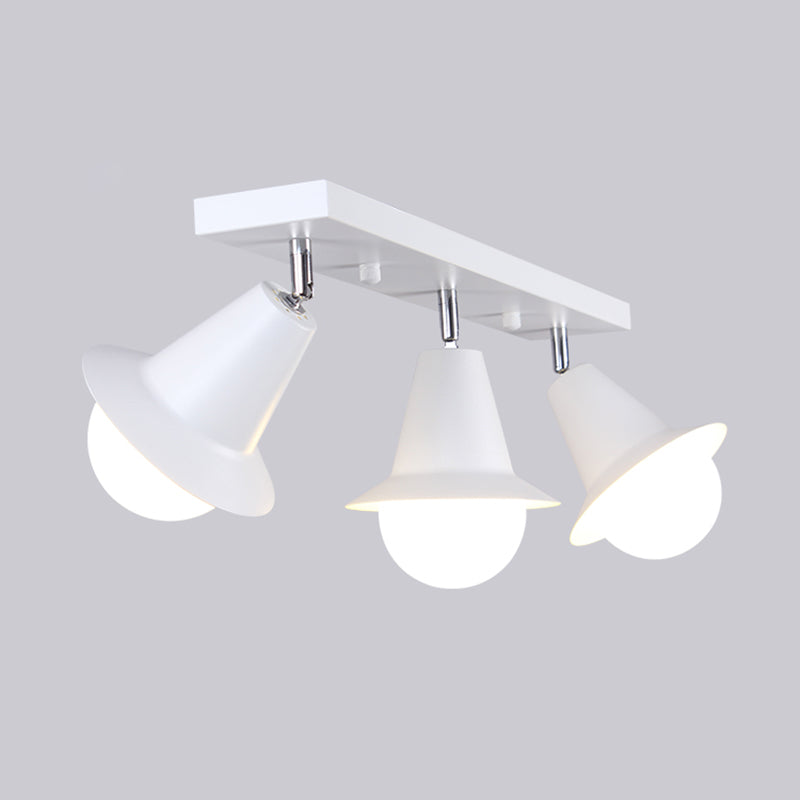 Smeedijzeren spoeling Mount Moderne woonkamer plafond gemonteerd armatuur met spotlight