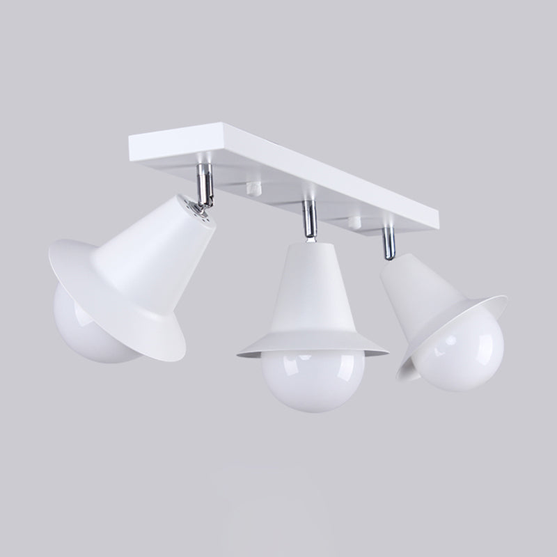 Smeedijzeren spoeling Mount Moderne woonkamer plafond gemonteerd armatuur met spotlight