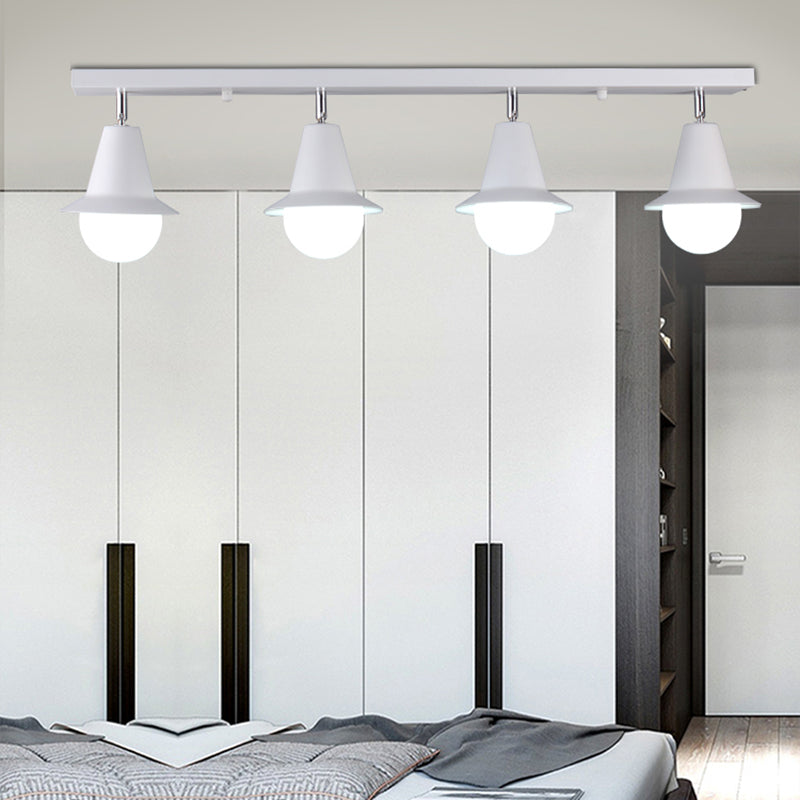 Schmiedeeisen Flush Mounte Modern Wohnzimmer Deckendeckel mit Scheinwerferlicht montiert