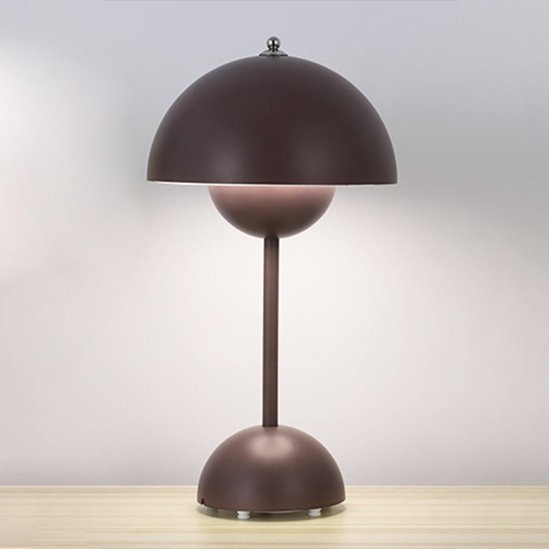 Modern Nordic LED Table Lamp Wrought Iron Macaron Table Light with Acrylic Shade