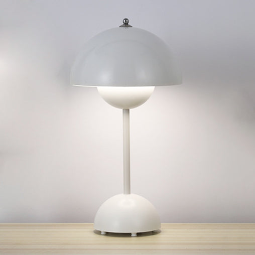 Modern Nordic LED Table Lamp Wrought Iron Macaron Table Light with Acrylic Shade