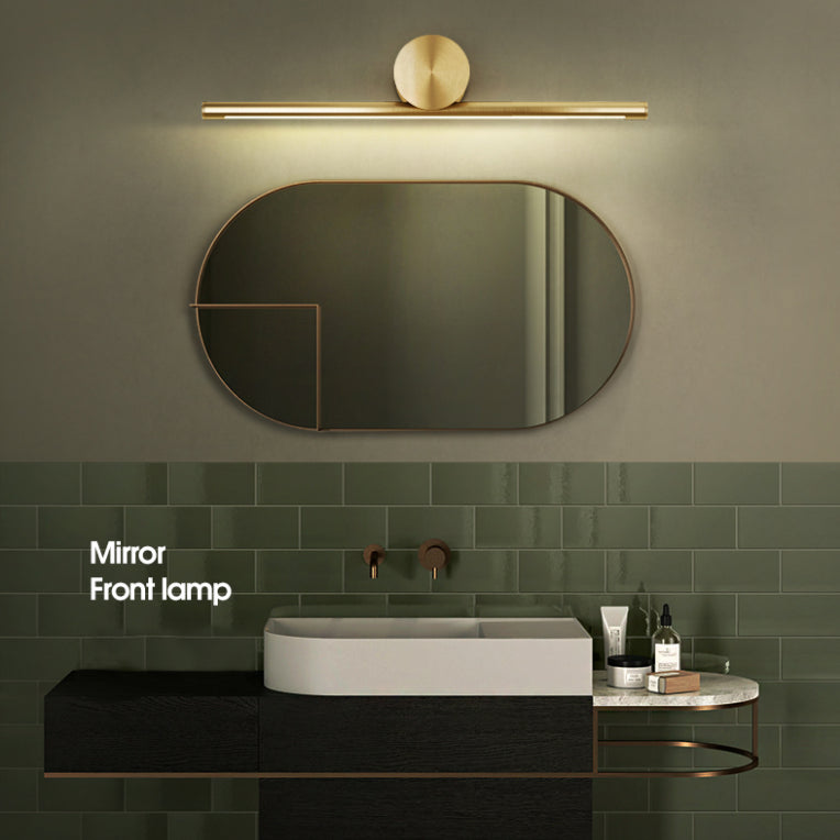 Metal Linear Wall Lamp Sconce Minimalism Sconce Light Fixture for Bathroom