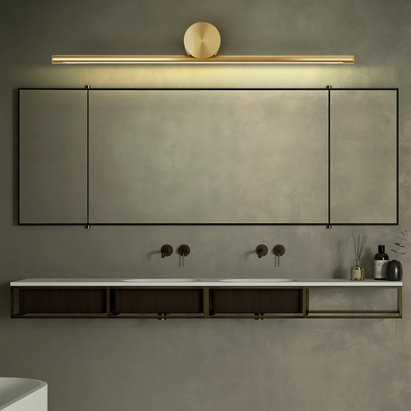 Metal Linear Wall Lamp Sconce Minimalism Sconce Light Fixture for Bathroom