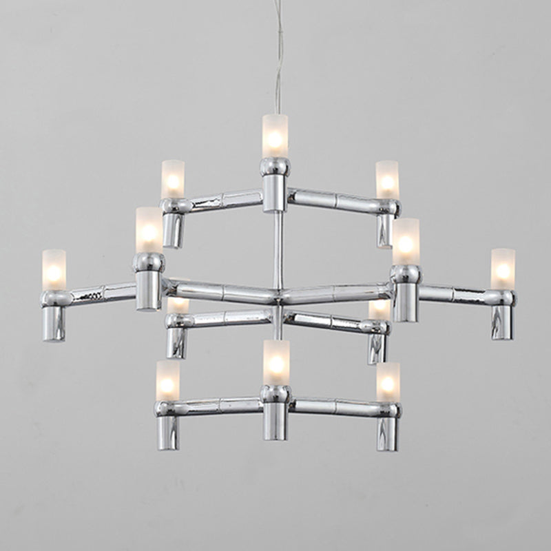 Modern Hanging Light Metal Chandelier Pendant Light for Living Room Dining Room