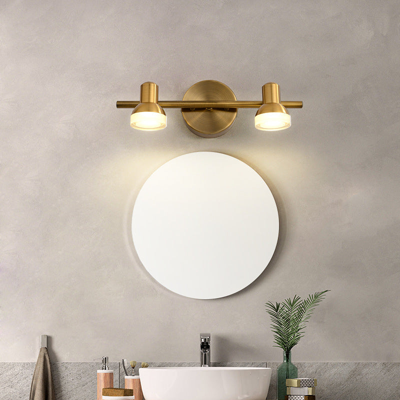 Bell Vanity Wall Lights Postmodern Simplicity Acrylic Wall Sconce for Bathroom