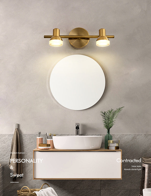 Bell Vanity Wall Lights Postmodern Simplicity Acrylic Wall Sconce for Bathroom