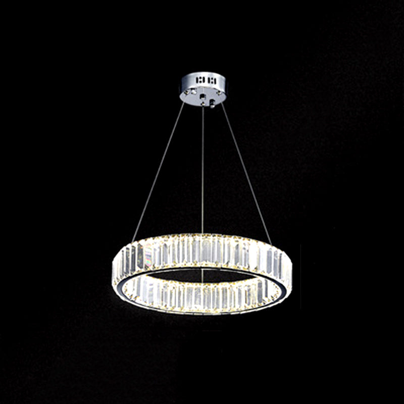 Lumière moderne de luxe de luxe en cristal LED PENDANT LEU