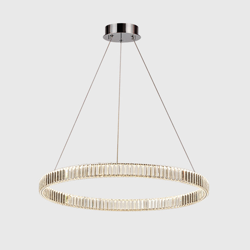 Lumière moderne de luxe de luxe en cristal LED PENDANT LEU