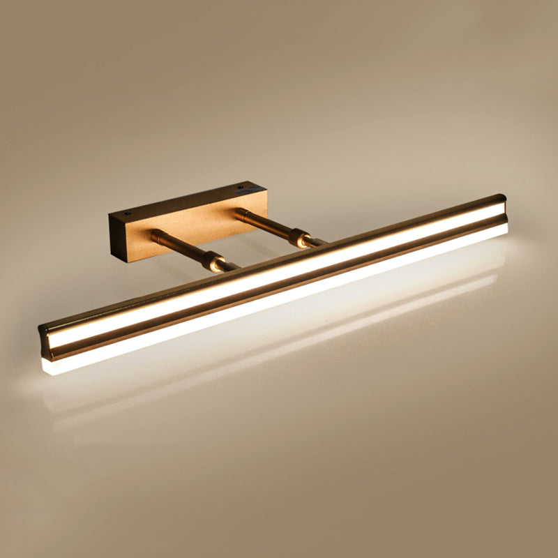 Linear Shade Wall Lighting Modern Simple Style Metal 2 Lights Sconce Lamp