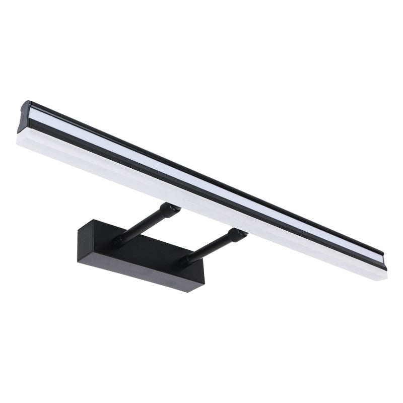 Linear Shade Wall Lighting Modern Simple Style Metal 2 Lights Sconce Lamp