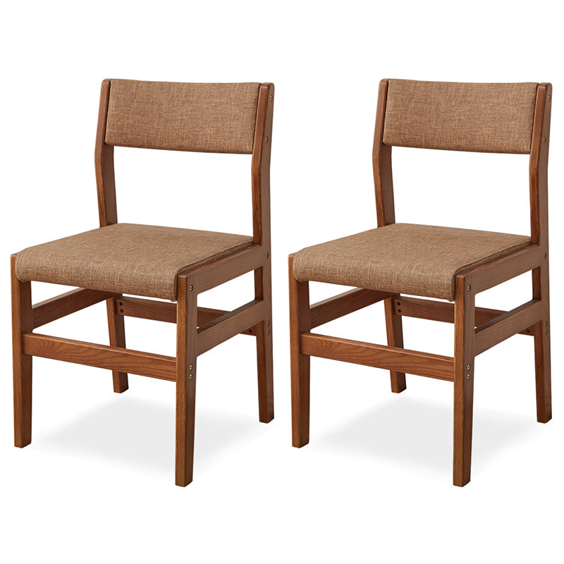 Wood Open Back Liftable Chairs Contemporary Kitchen Side Dining Room Chair