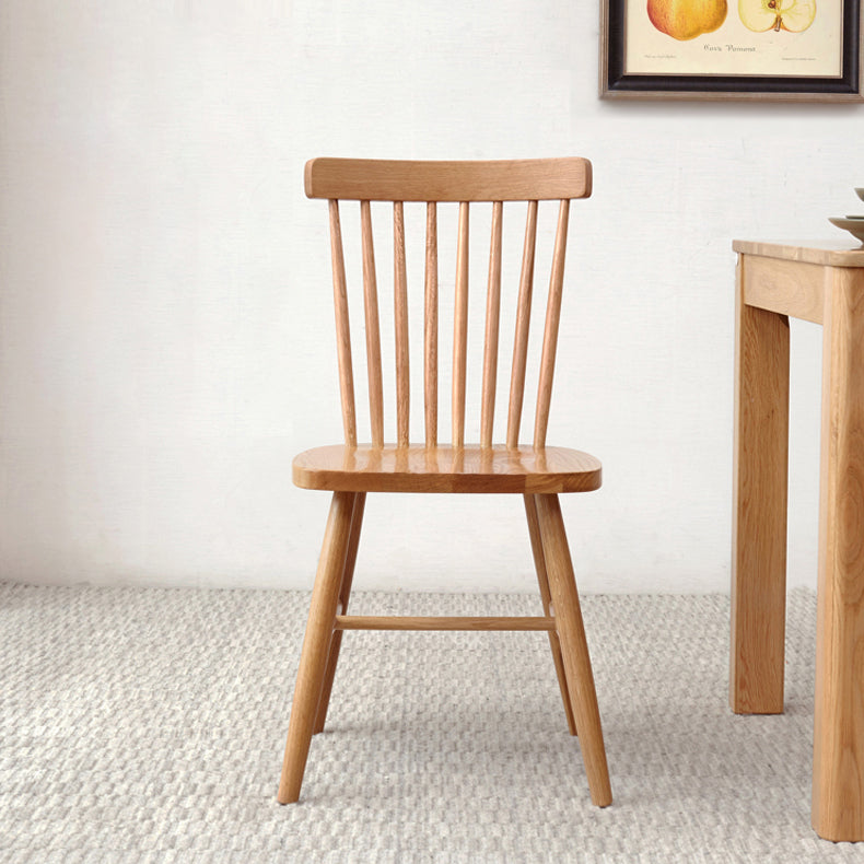 Sedia da pranzo quadrata moderna in legno cucina sedia posteriore per il retro per uso domestico