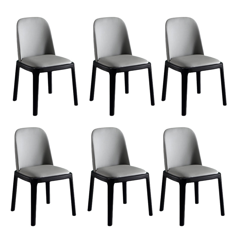 Solid Wood Modern Dining Room Chairs Matte Finish Parsons Dining Chair