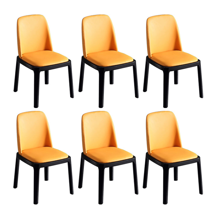 Solid Wood Modern Dining Room Chairs Matte Finish Parsons Dining Chair