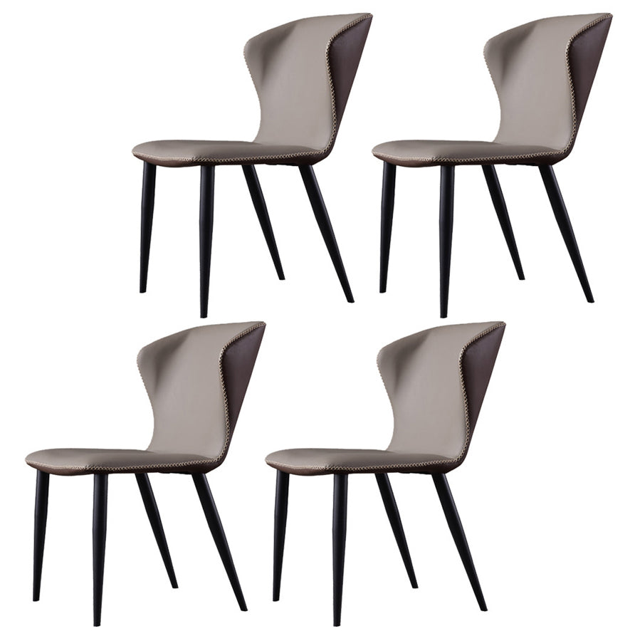 Modern Style Upholstered Side Chair Wingback Parsons Chair for Home Use