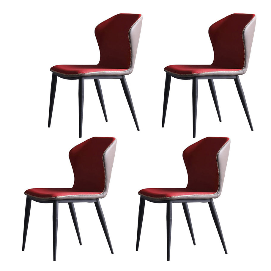 Modern Style Upholstered Side Chair Wingback Parsons Chair for Home Use