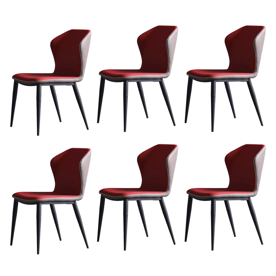 Modern Style Upholstered Side Chair Wingback Parsons Chair for Home Use