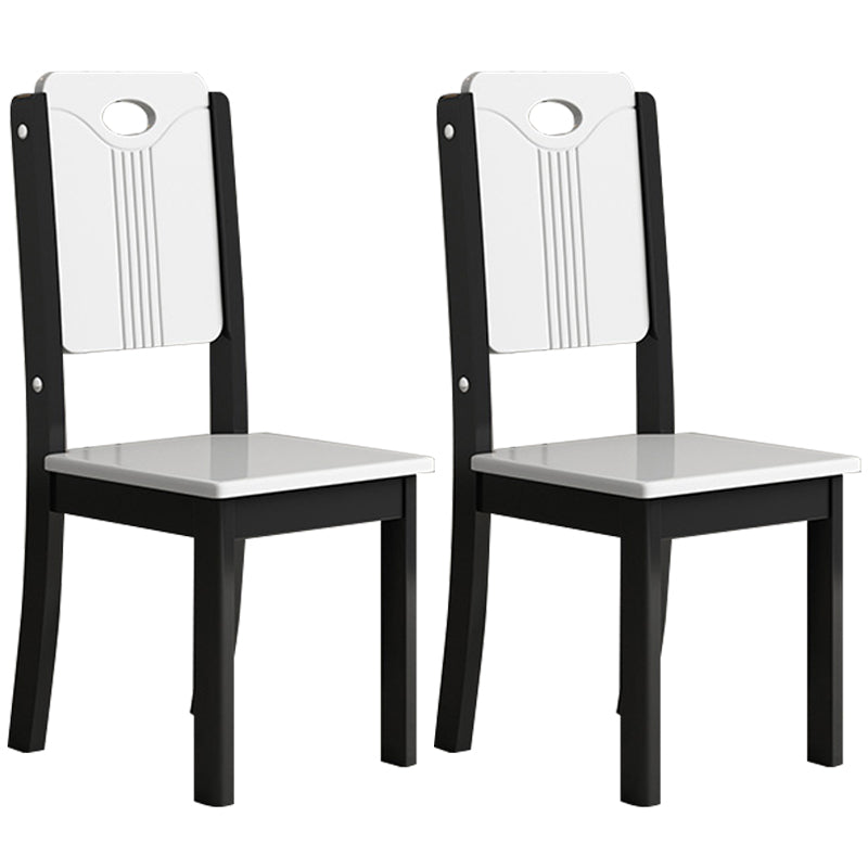 Contemporary Style Side Chair for Home Use Dining Armless Accent Chairs