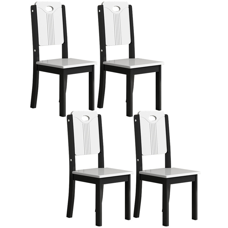 Contemporary Style Side Chair for Home Use Dining Armless Accent Chairs