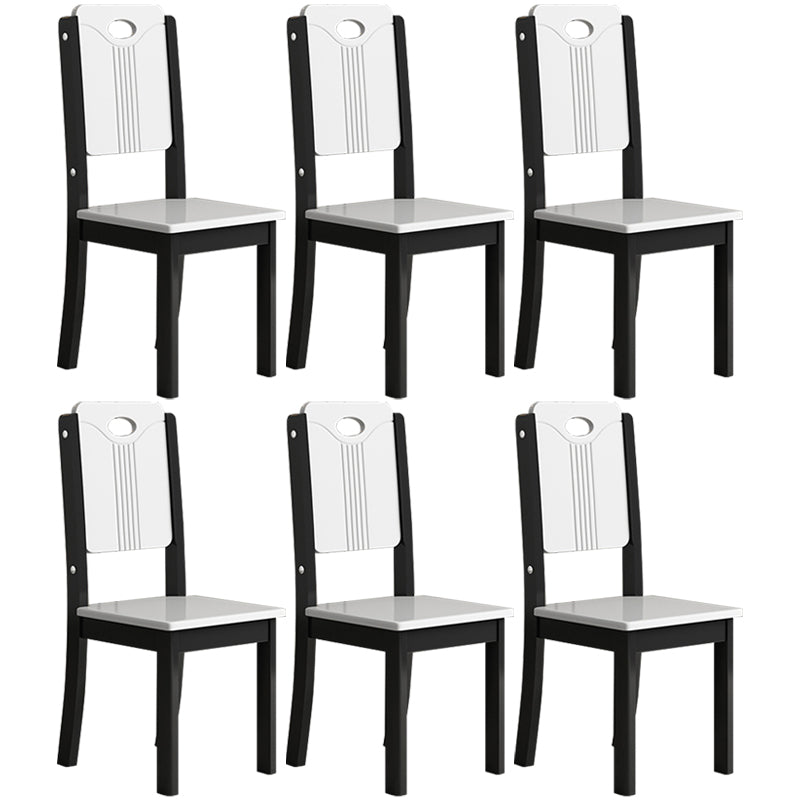 Contemporary Style Side Chair for Home Use Dining Armless Accent Chairs