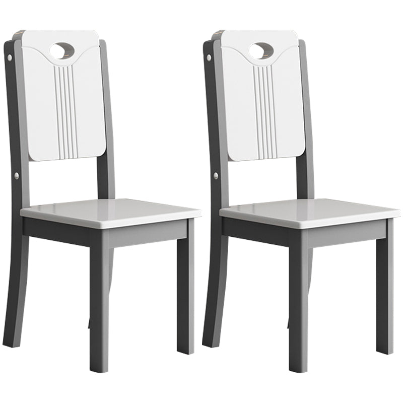 Contemporary Style Side Chair for Home Use Dining Armless Accent Chairs