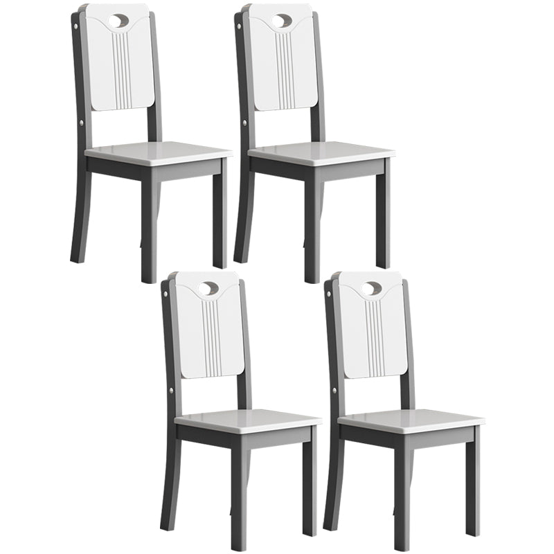 Contemporary Style Side Chair for Home Use Dining Armless Accent Chairs