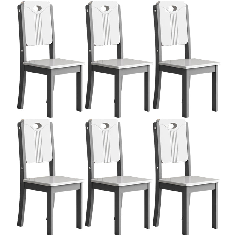 Contemporary Style Side Chair for Home Use Dining Armless Accent Chairs