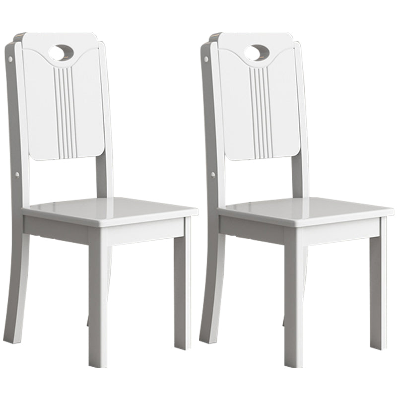 Contemporary Style Side Chair for Home Use Dining Armless Accent Chairs