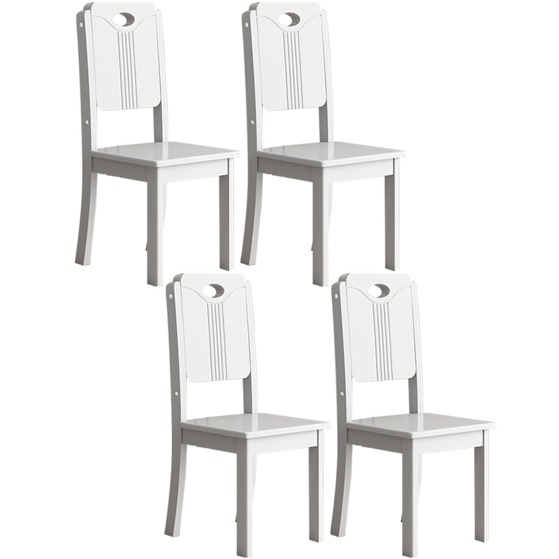 Contemporary Style Side Chair for Home Use Dining Armless Accent Chairs